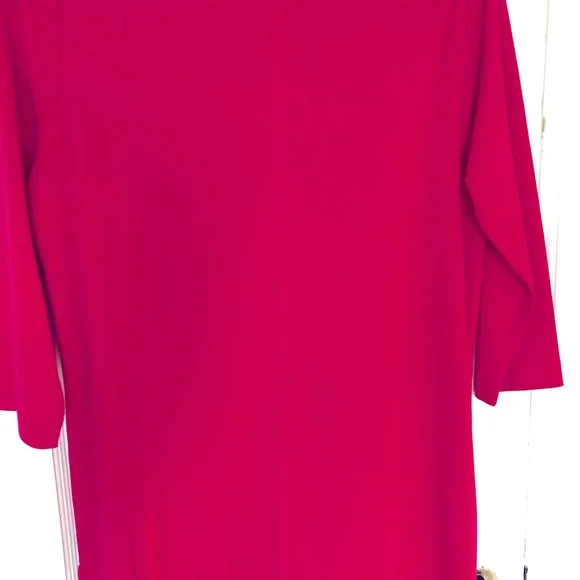 Joan Vass Hot Pink Tunic Top - Picture 3 of 6
